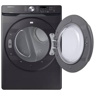  7.5 cu. ft. Stackable Vented Electric Dryer with Sensor Dry in Brushed Black DVE45T6000V