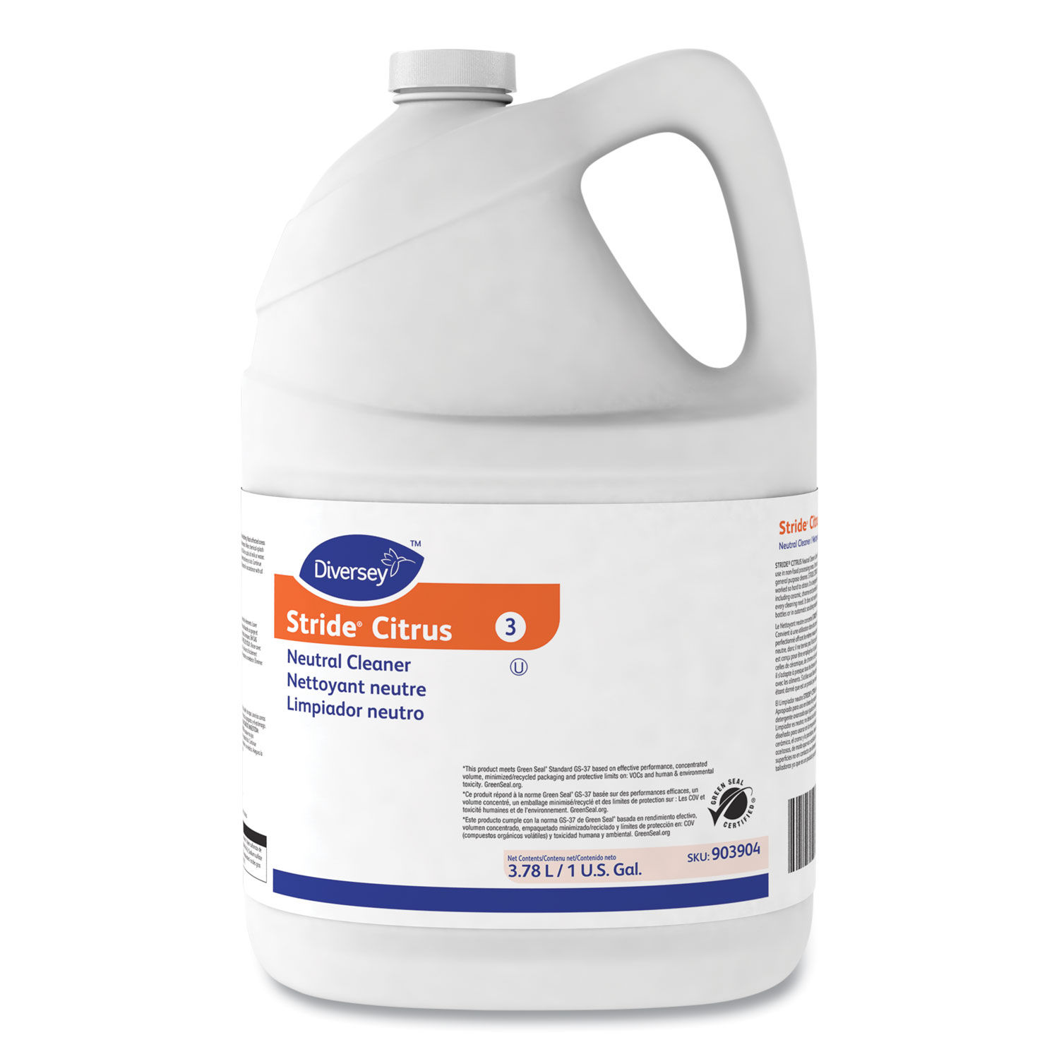 Stride Neutral Cleaner by Diverseyandtrade; DVO903904