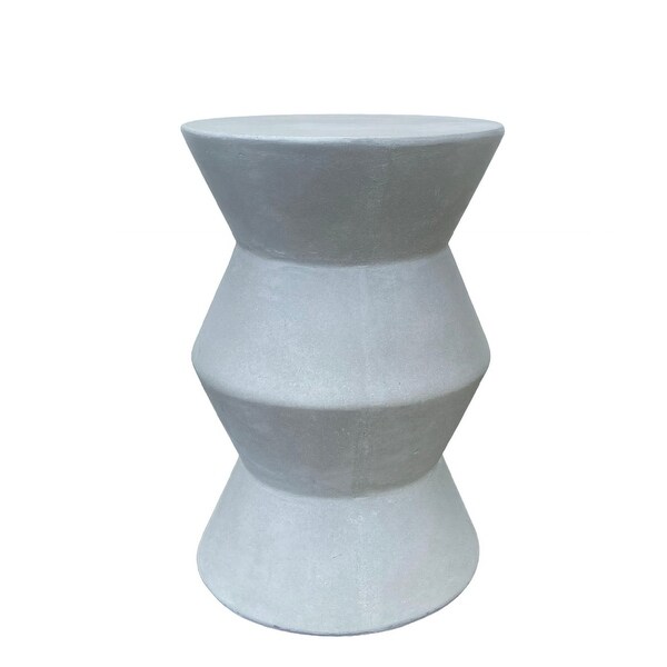 DreamPatio Alamanche Concrete Accent Stool