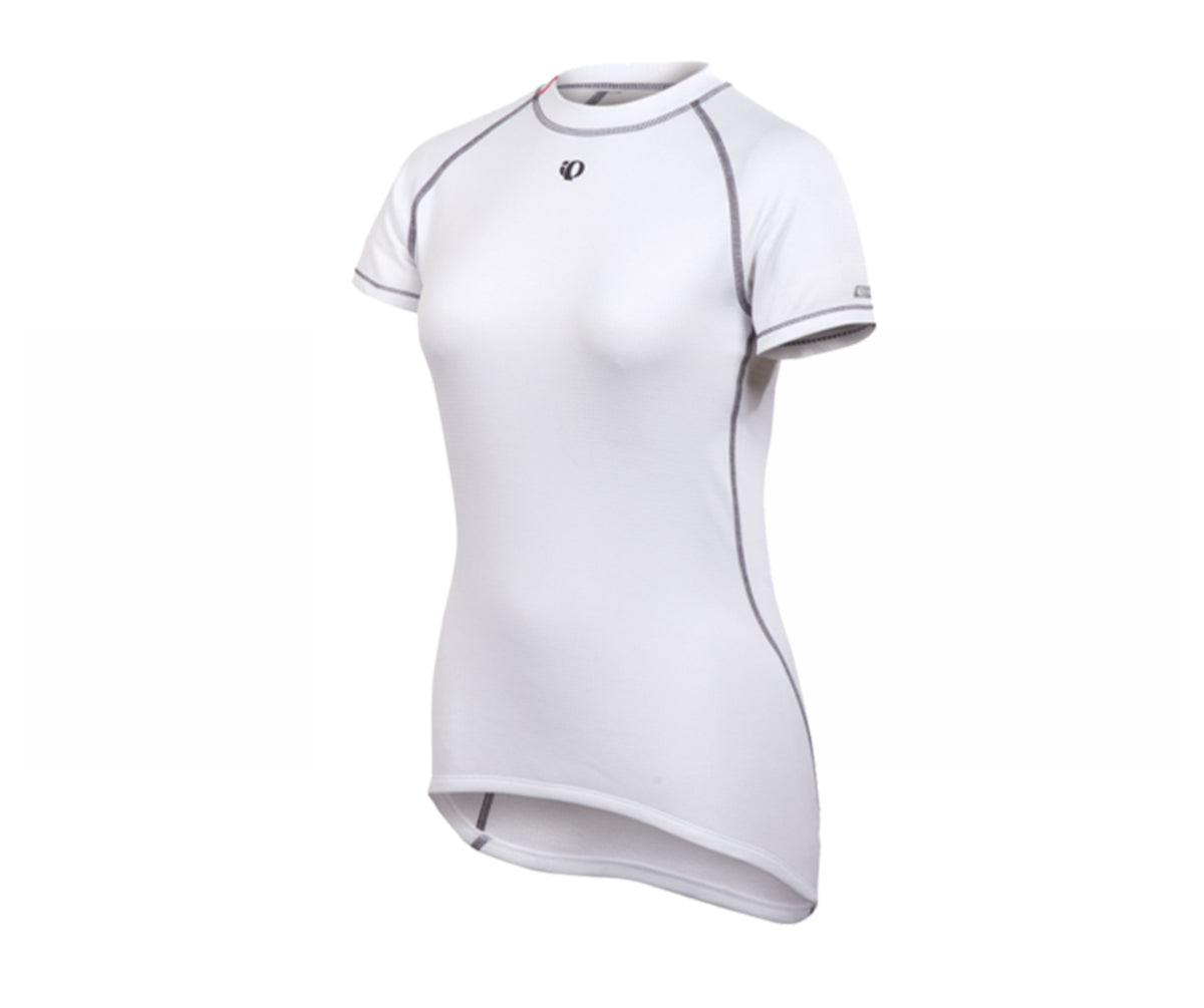 Pearl Izumi Thermal Short Sleeve Base Layer - Womens - White