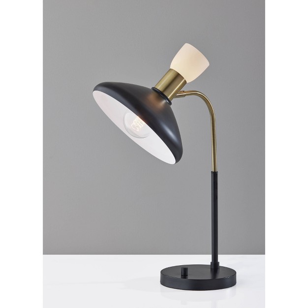 Patrick Table Lamp Black Adesso