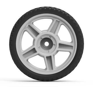 YARD FORCE 7 in. OEM Wheel for YF22-2N1 Gas Mower - Front Wheel 1003024001