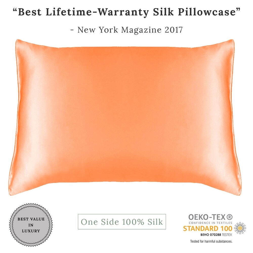 MYK Silk Pillowcase with Cotton Underside