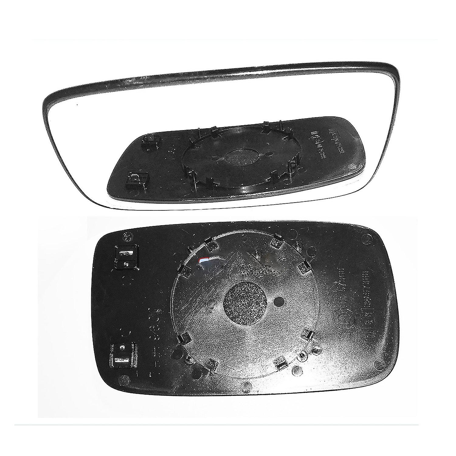 For volvo - 740 1984 to 1992 wing mirror glass with base left hand uk passenger side 770 door