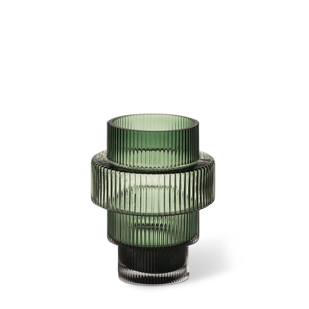 Steps Candle Holder Green