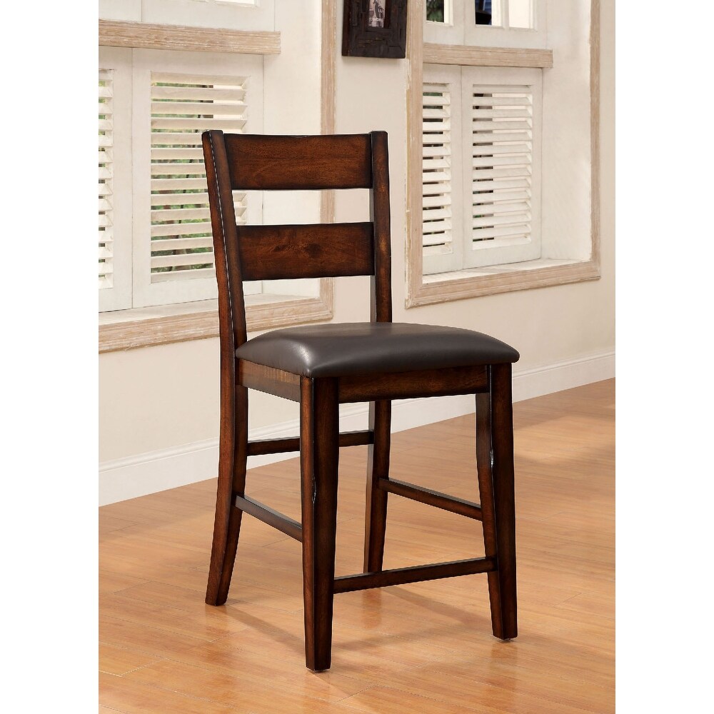 Set of 2 Dining Chair in Dark Cherry