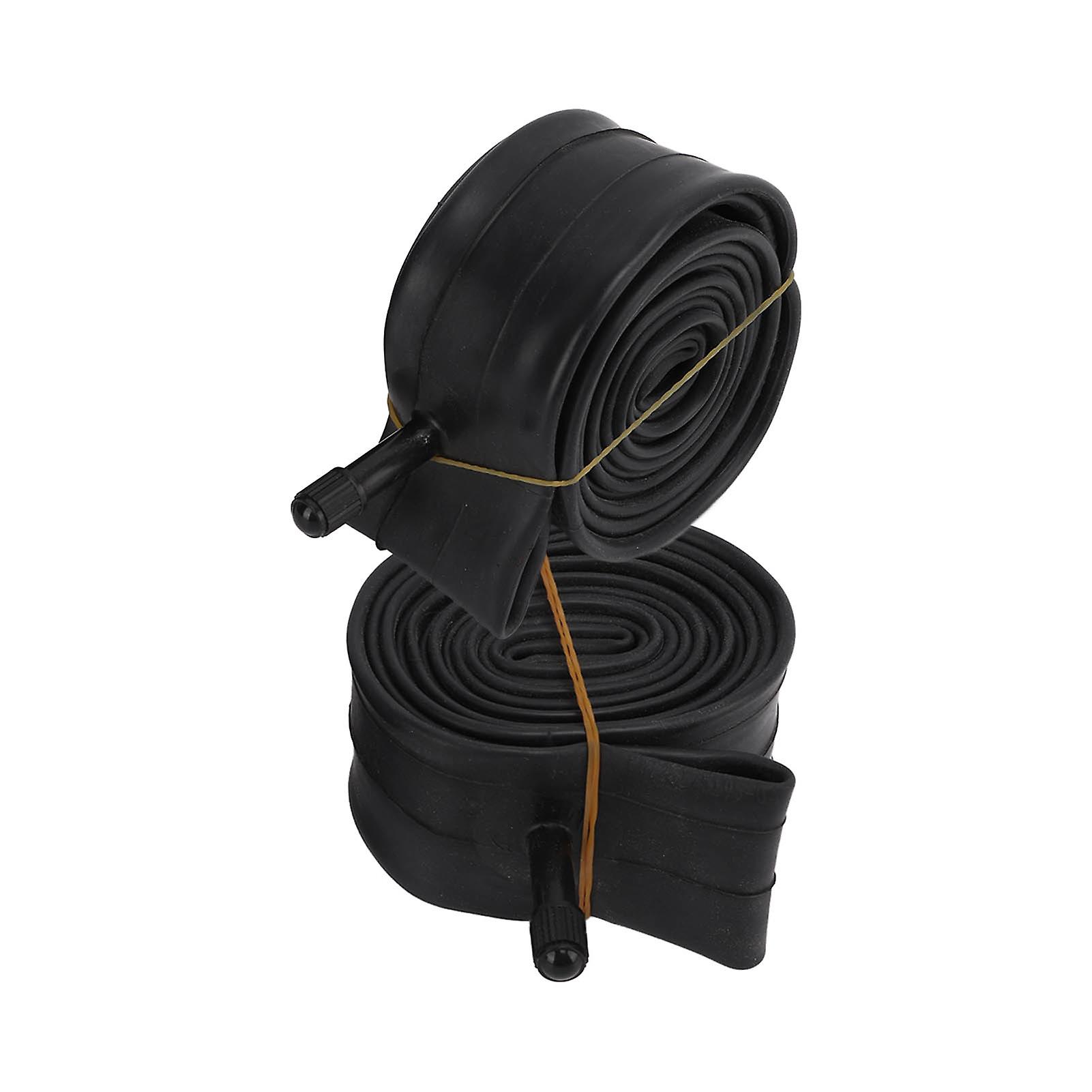 2pcs/set Butyl Rubber Bike Inner Tube Excellent Sealing Bicycle Rim Rubber Inner Tube Tire26x1.75/2.125in