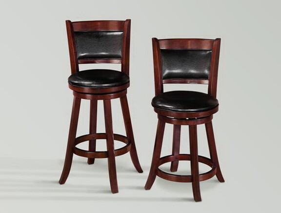 Crown Mark 2798 2998 Cecil Swivel Pub Stool 24/29...