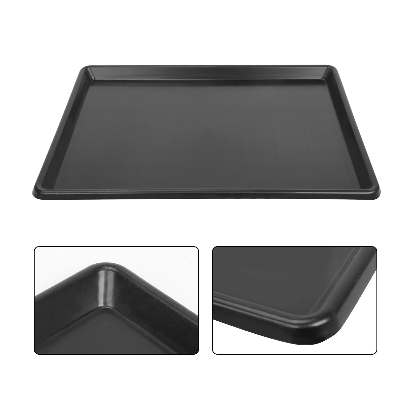 confote Replacement Tray for Dog Crate Pans， Plastic Bottom， 35.4 X 23.4 inch