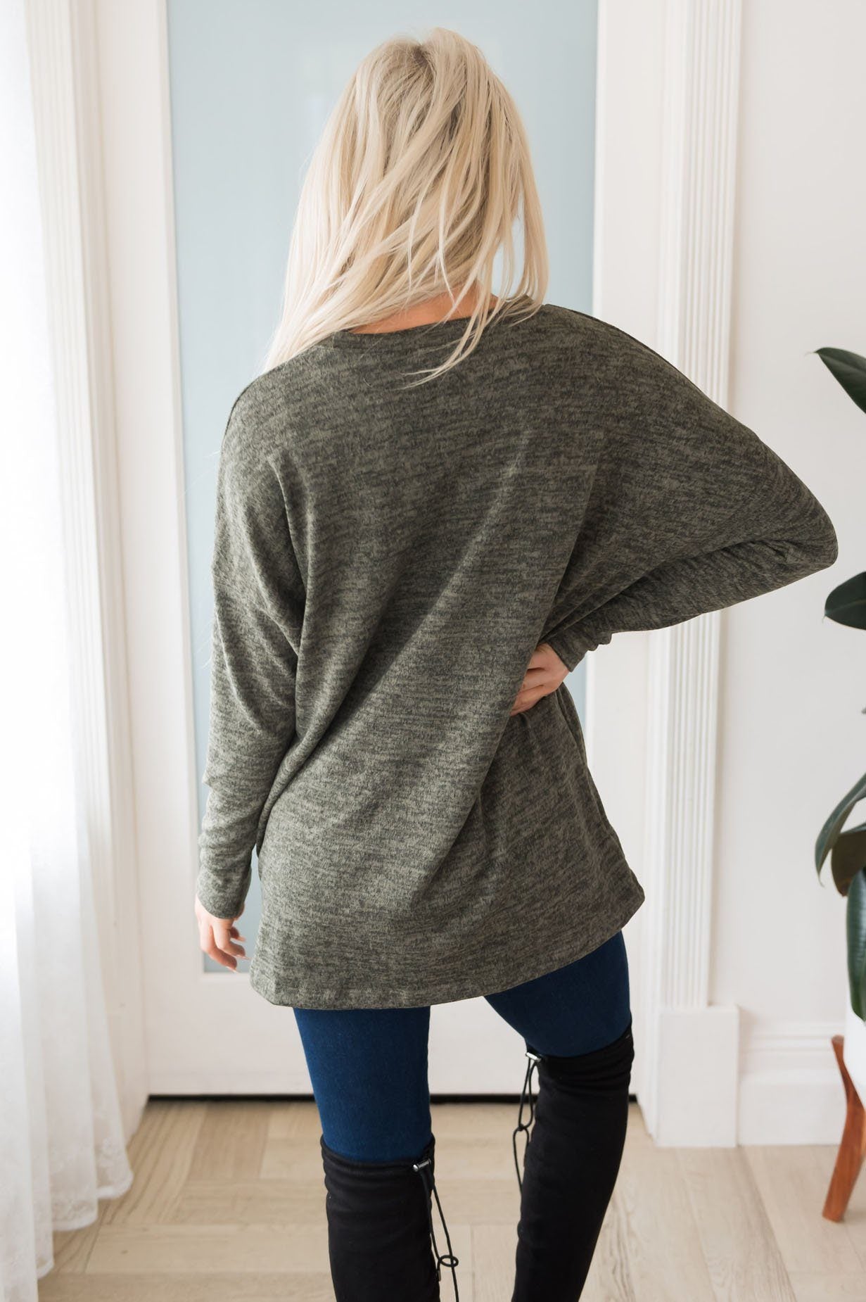 Nothing But Cozy Modest Blouse