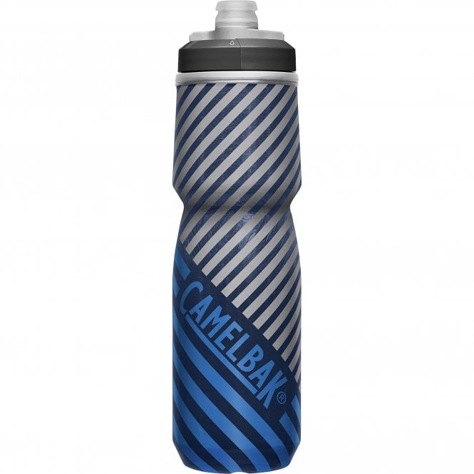Camelbak Podium Chill Outdoor Water Bottle - 24oz - Navy Stripe - 2022