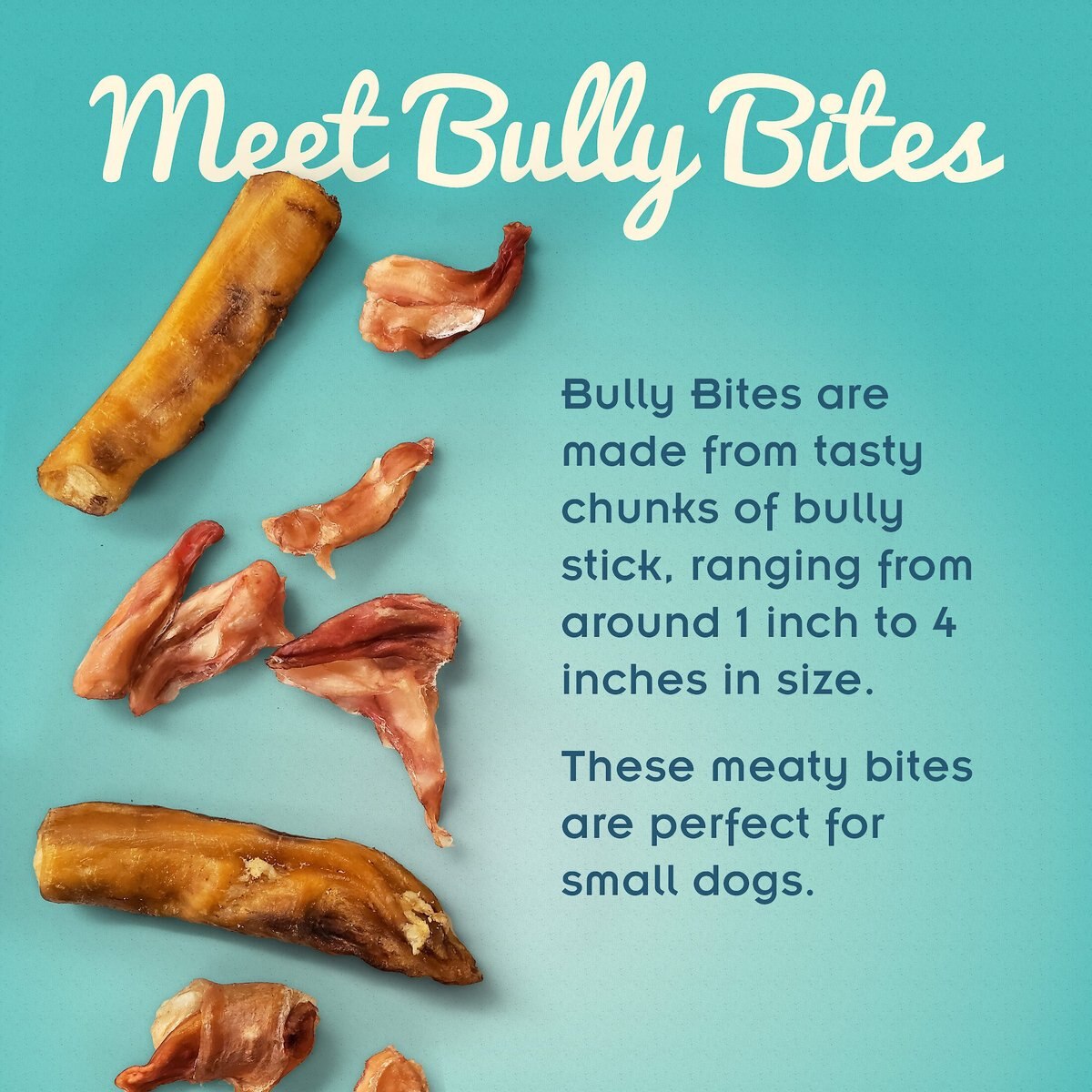 Pawstruck Bully Stick Bites Dog Treats