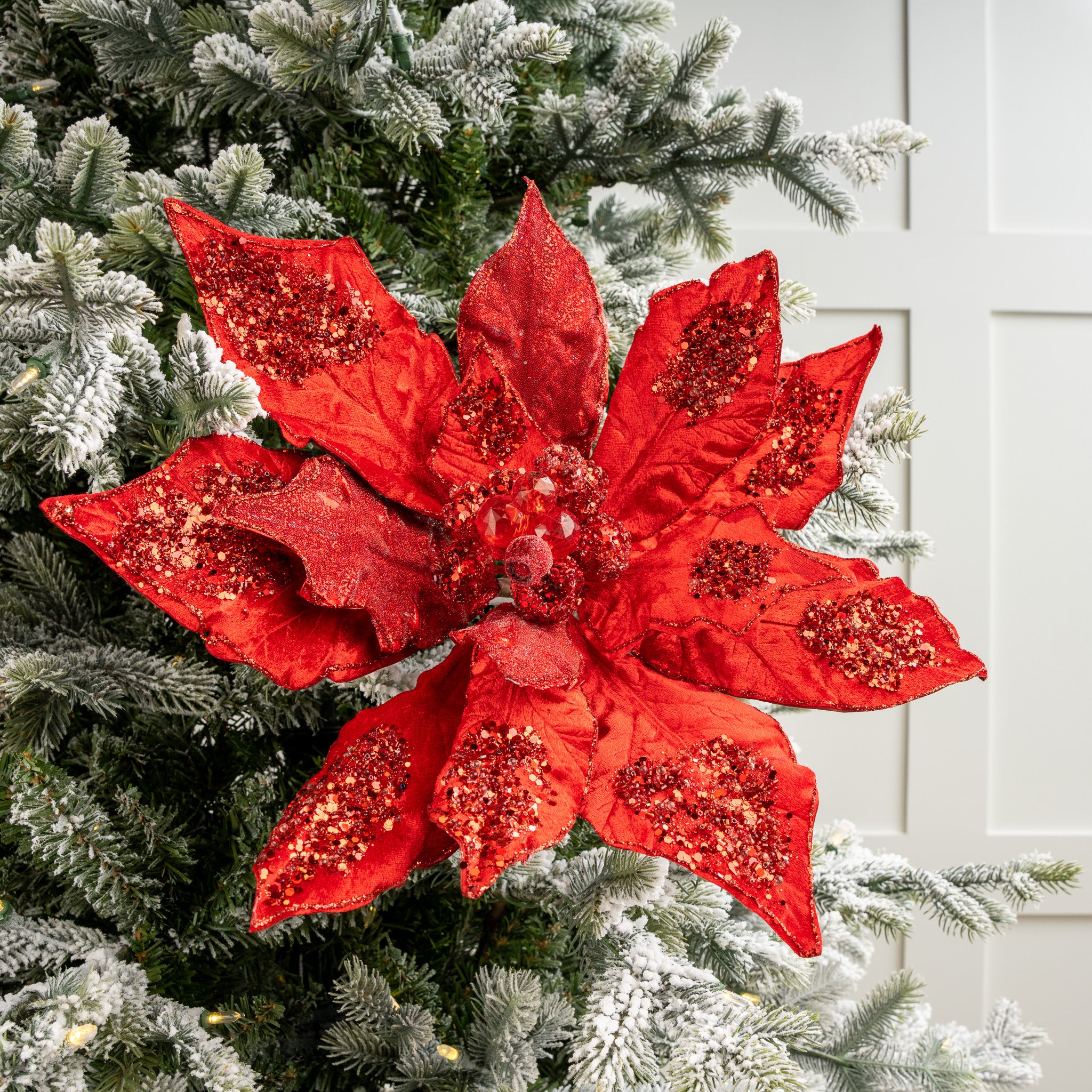 20 Giant Poinsettia Set Of 2