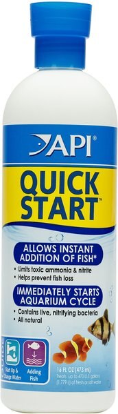 API Quick Start Freshwater and Saltwater Aquarium Water Treatment