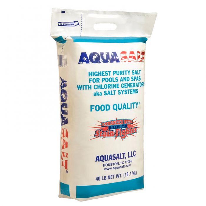 AquaSalt for Swimming Pools with Chlorine Generators