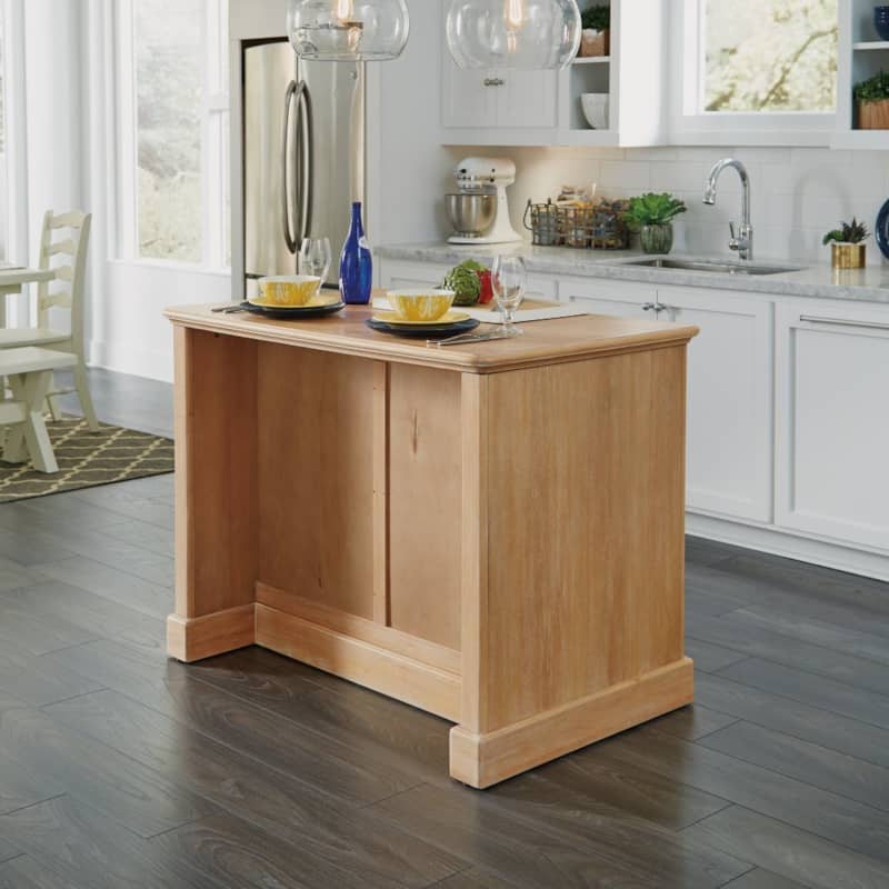 Homestyles Cambridge Kitchen Island And Two Counter Stools