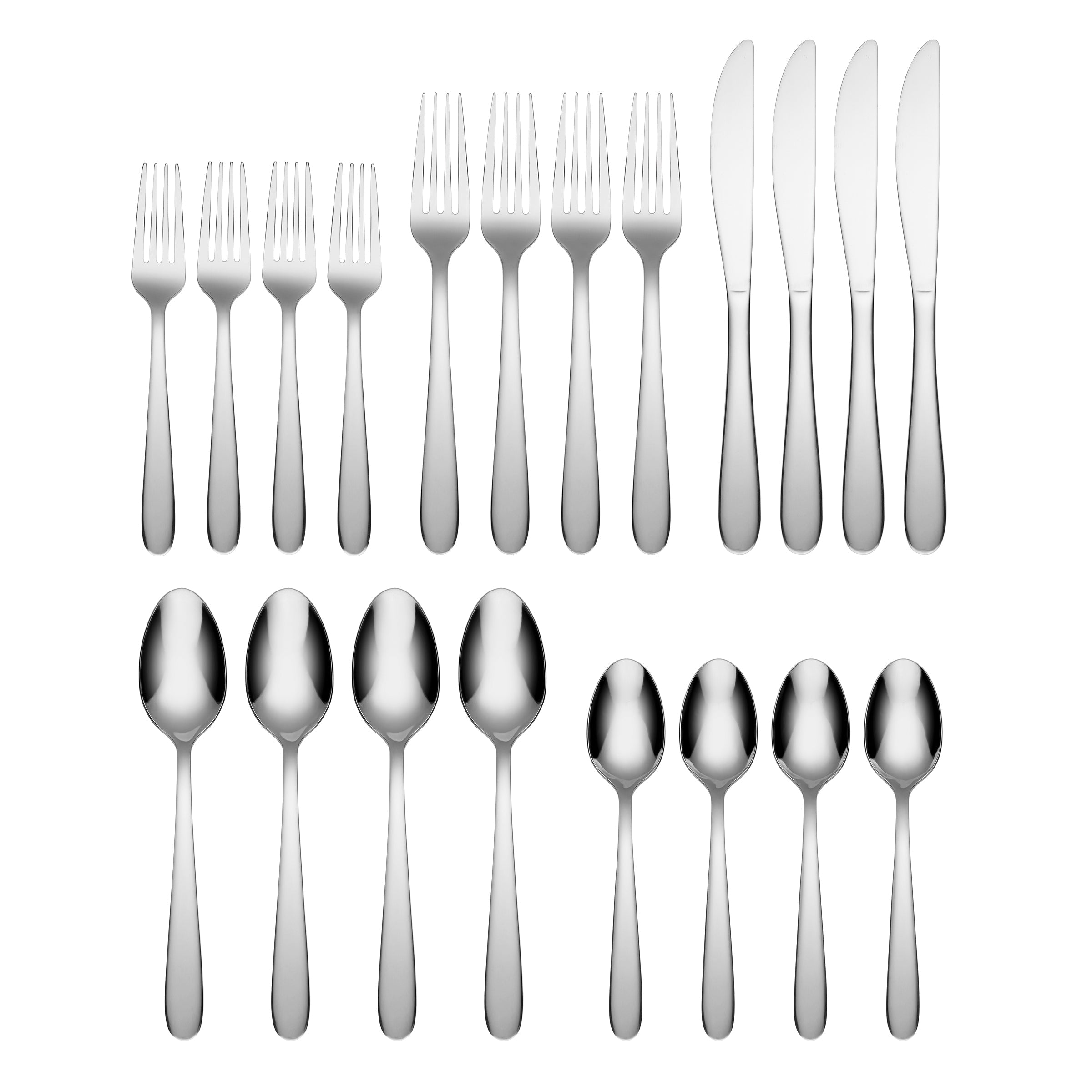 Jude Mirror 20-Piece Flatware Set