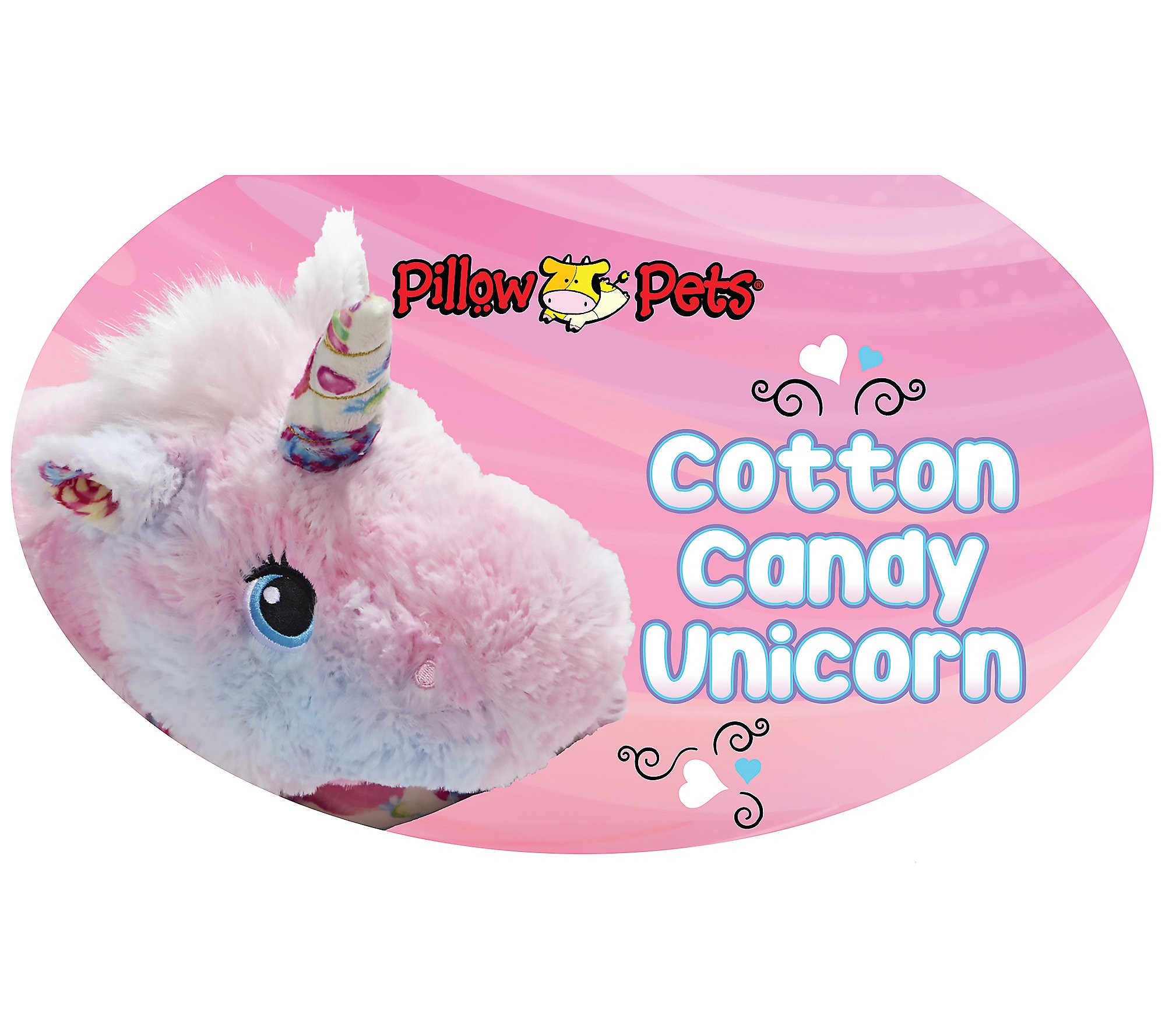 Pillow Pets Sweet Scented Cotton Candy Unicorn Plush Toy