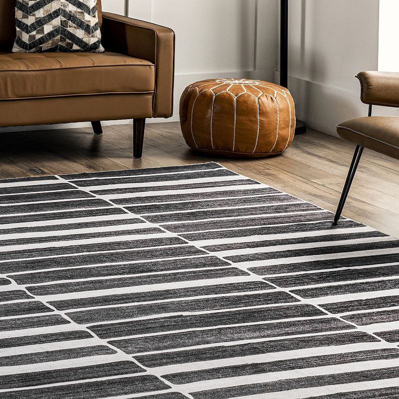 nuLOOM Henry Contemporary Striped Area Rug