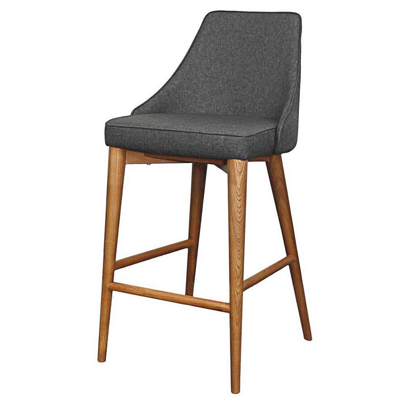 New Pacific Direct Erin Fabric Counter Stool