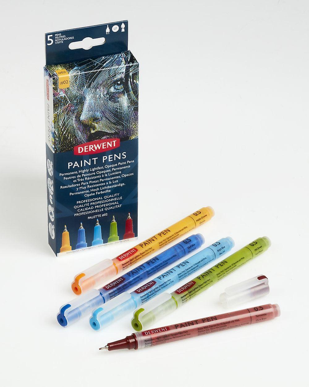 Derwent Paint Pens Palette Set #2