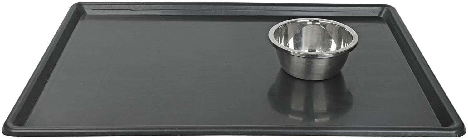 confote Replacement Tray for Dog Crate Pans， Plastic Bottom， 35.4 X 23.4 inch