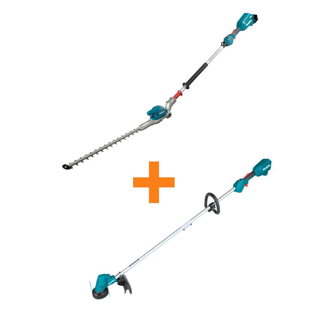 Makita 18V LXT Cordless Li-Ion BL 13 in. String Trimmer Tool-Only with Bonus 18V LXT Cordless BL 20 in. Hedge Trimmer Tool-Only XRU23Z-XNU01Z