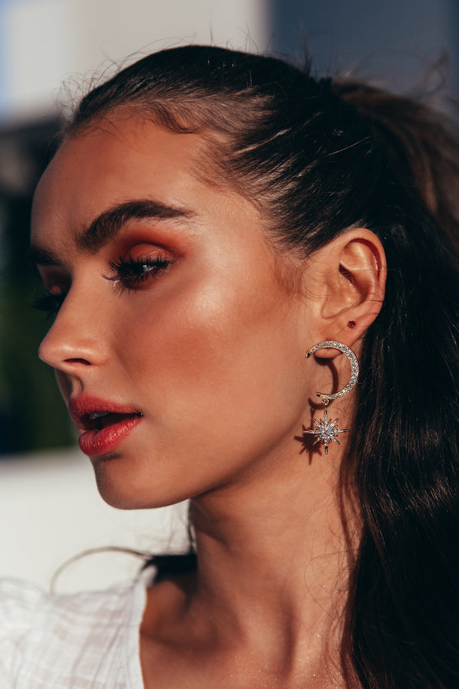 Good To Be Us Earrings Gold