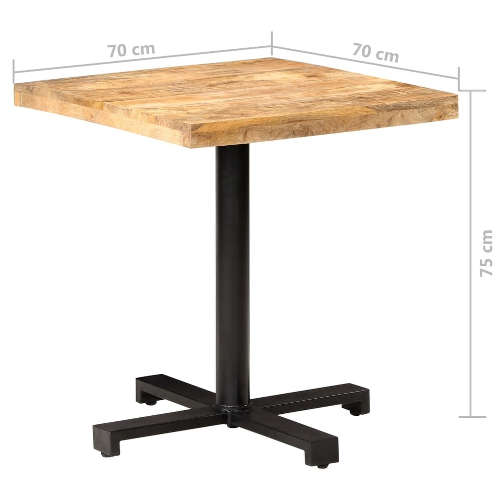 vidaXL Bistro Table Square 27.5\