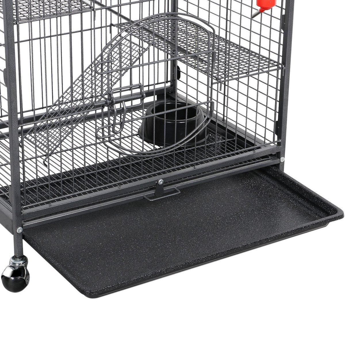 Yaheetech 37-in Small Animal Pet Cage， Black