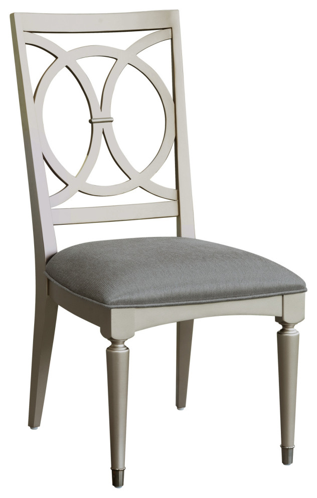 Bellevue HMIF71055 Dejesus 2 Piece Polyester Wide Polyester Side   Dining Chairs   by Buildcom  Houzz