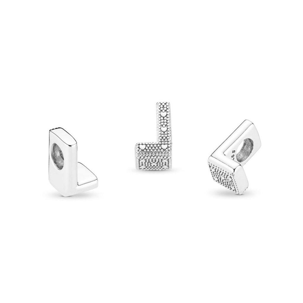 PANDORA  MOMENTS Letter Charm - 'L'