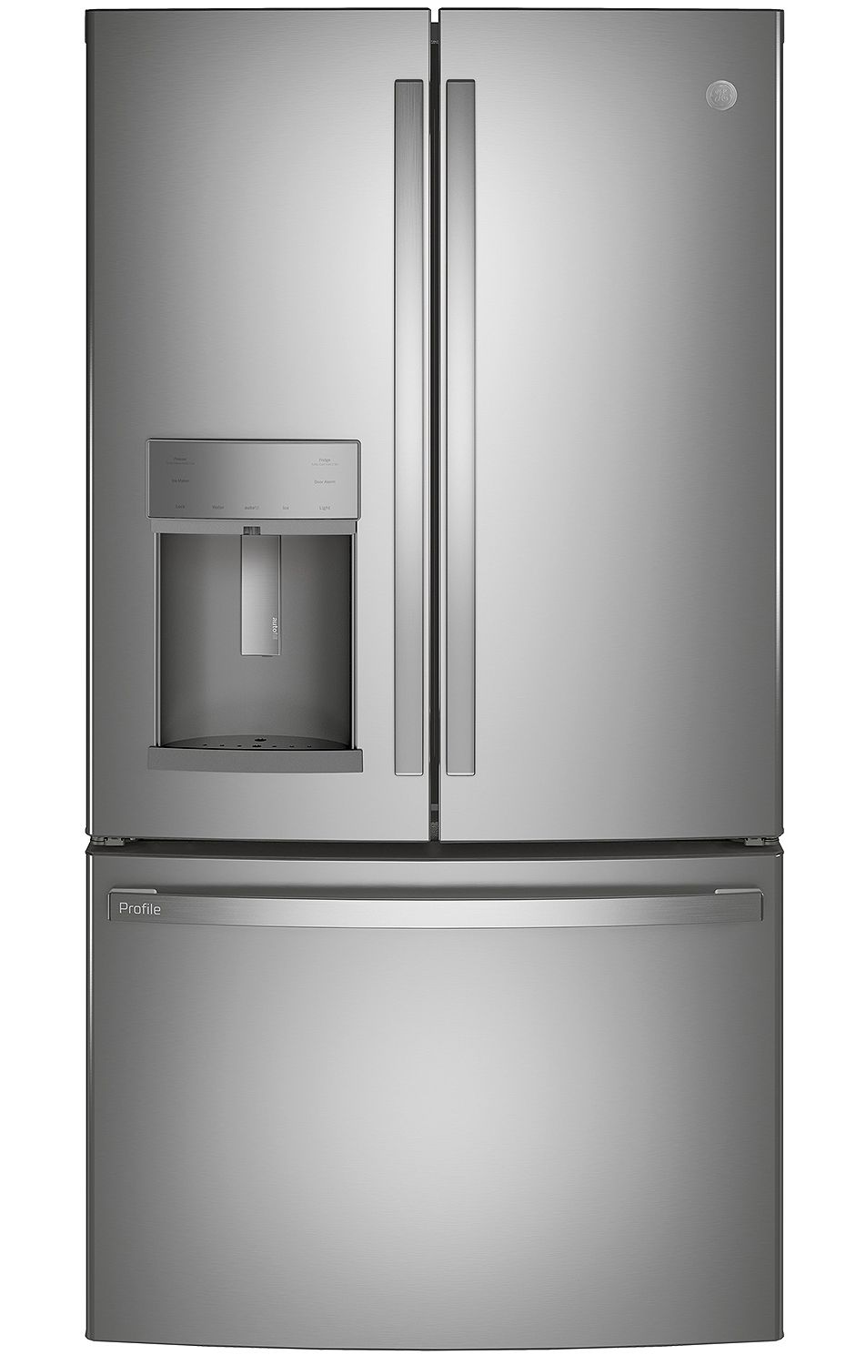 GE Profile ADA ENERGY STAR 22.1 Cu. Ft. Fingerprint Resistant Stainless Steel Counter-Depth French-Door Refrigerator With Hands-Free AutoFill