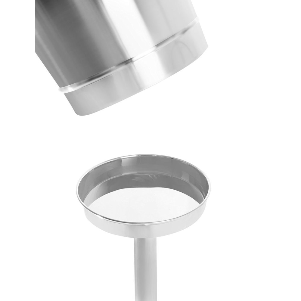 BirdRock Home Stainless Steel Wine Bucket with Stand
