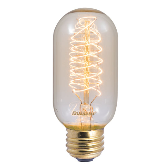 Bulbrite Incandescent T14 Medium Screw (E26) 40W D...