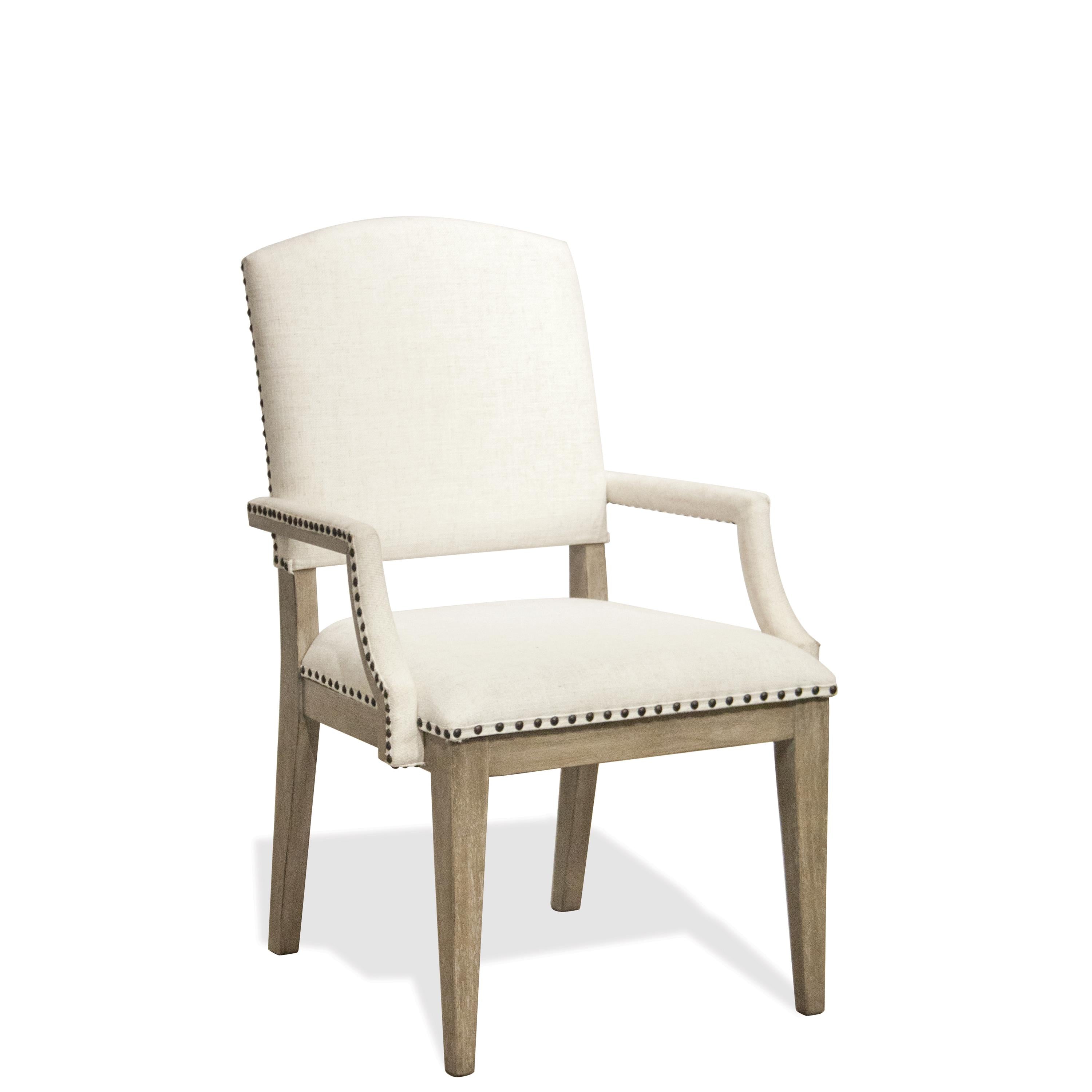 Charleston Upholstered Dining Arm Chair