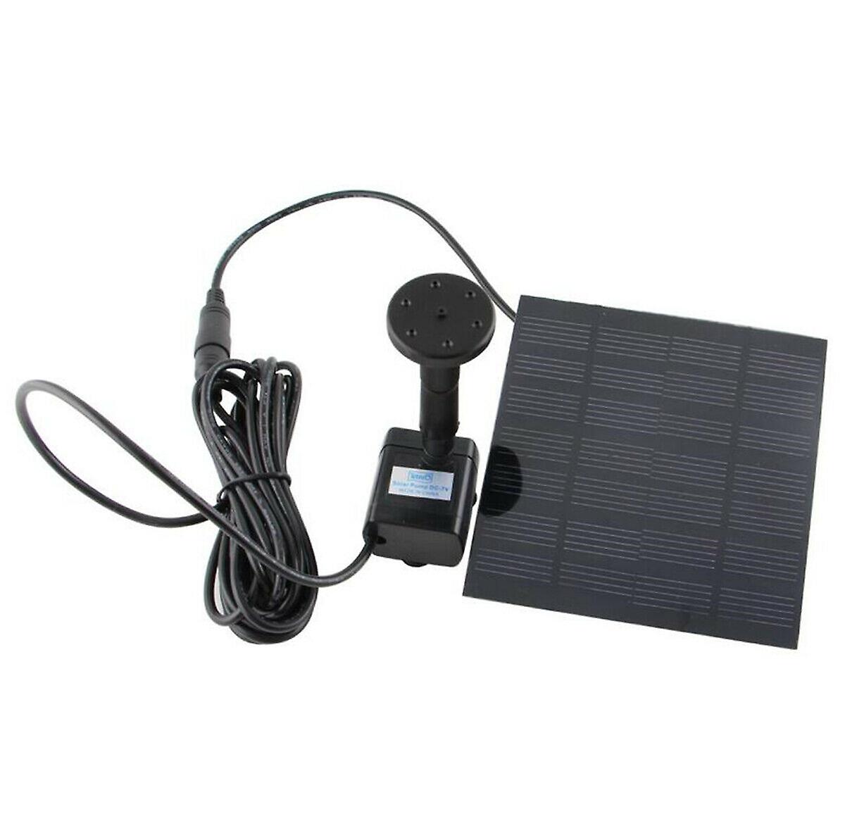 Solar Power Fountain Garden Pond Water Feature Pump Panel Submersib Fountain Aus