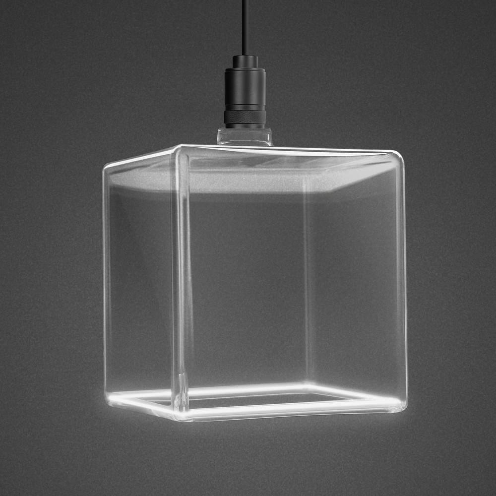 Feit Electric 40-Watt Equivalent Cube Dimmable Oversized Clear Glass LED Light Bulb Soft White 2700K CUBECL927CAWFILHDRP