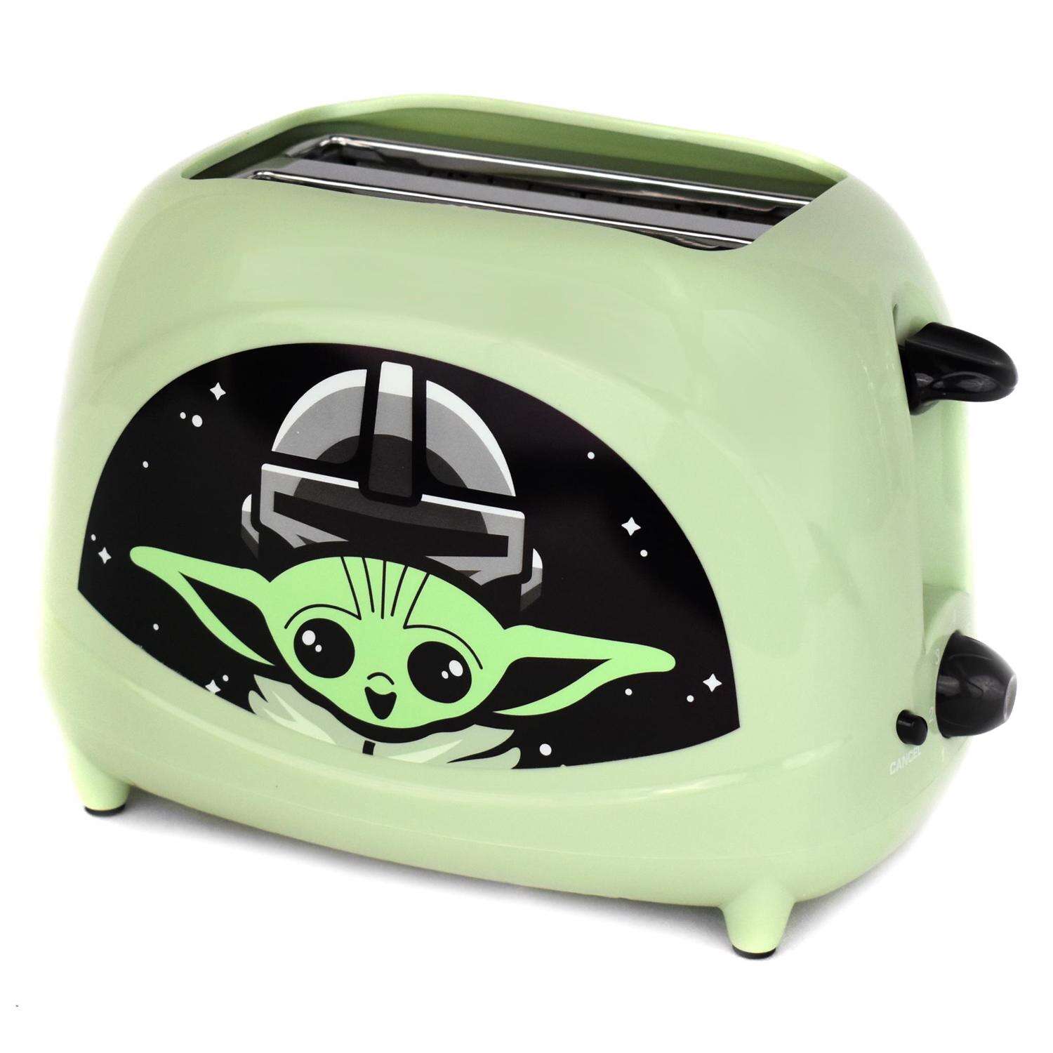 Uncanny Brands Star Wars Plastic Green 2 slot Toaster 7 in. H X 10 in. W X 6 in. D