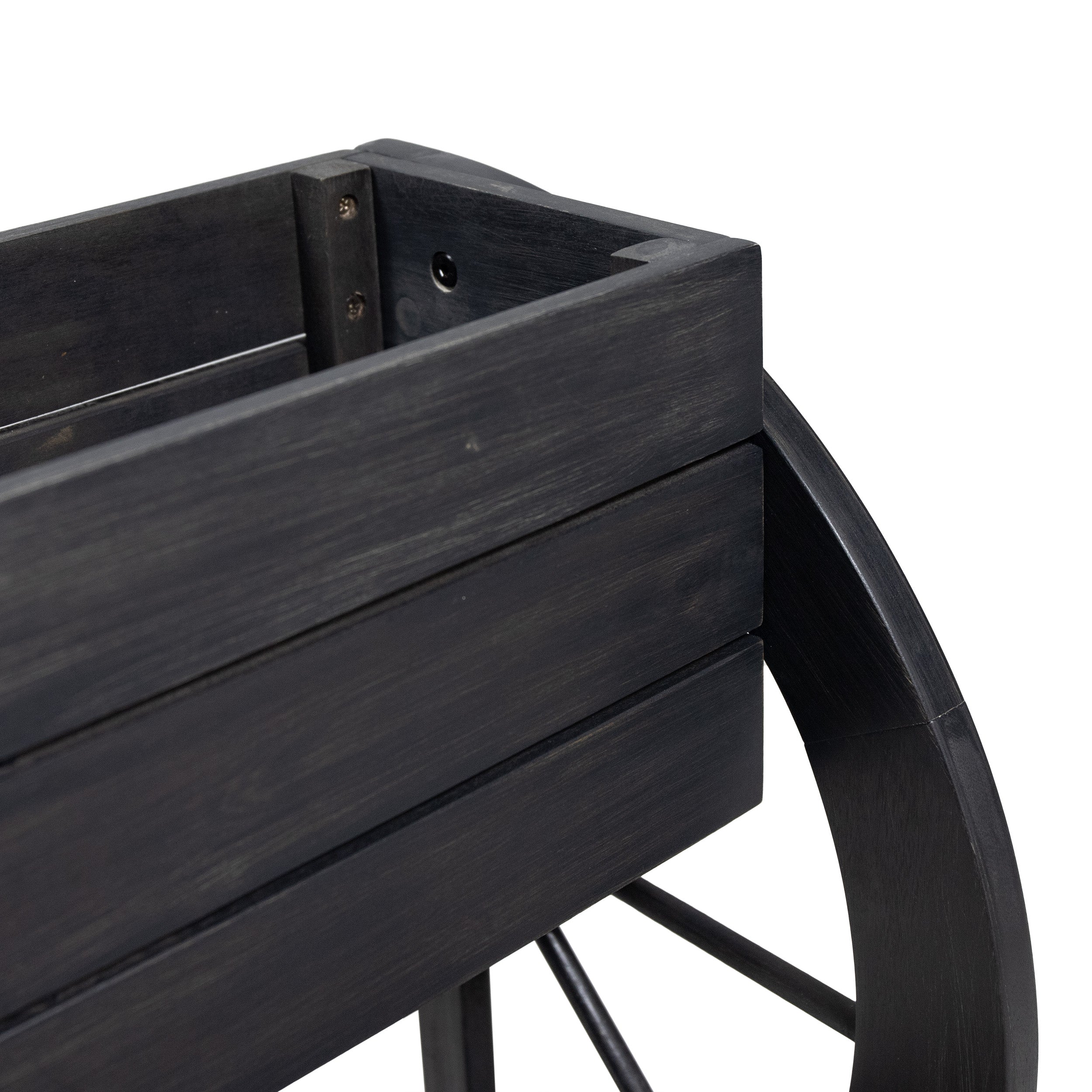 Acworth Outdoor 2 Tier Acacia Wood Planter