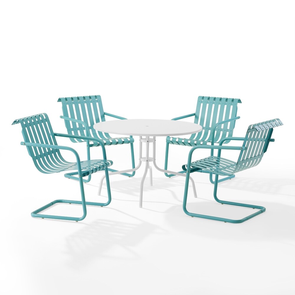 Gracie 5Pc Outdoor Metal Dining Set   93\