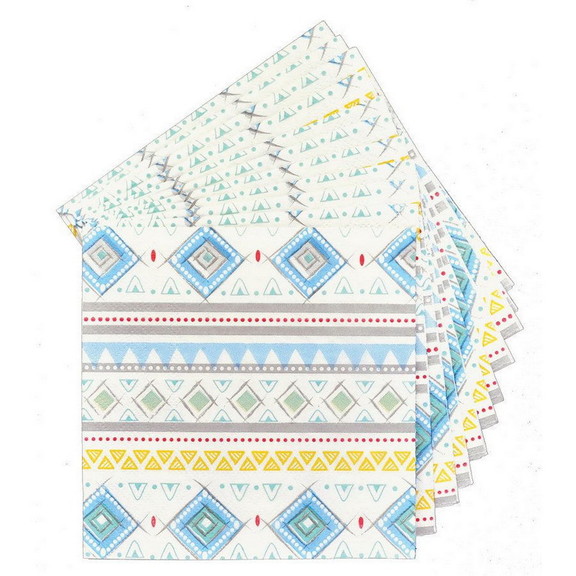 Havercamp 269448 Tribal Boy Beverage Napkins (16) ...