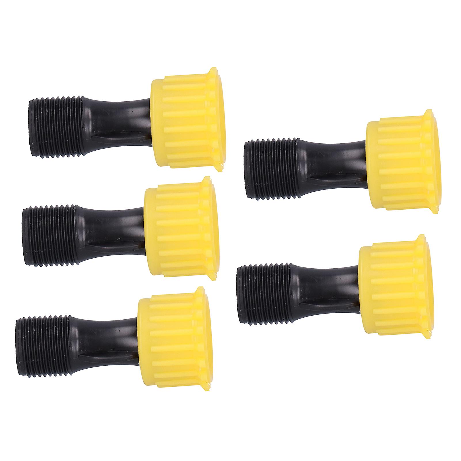 5Pcs G3/8 Male Thread Spray Nozzle 4 Hole Straight Spray Nozzle Electric Sprayer Accessories