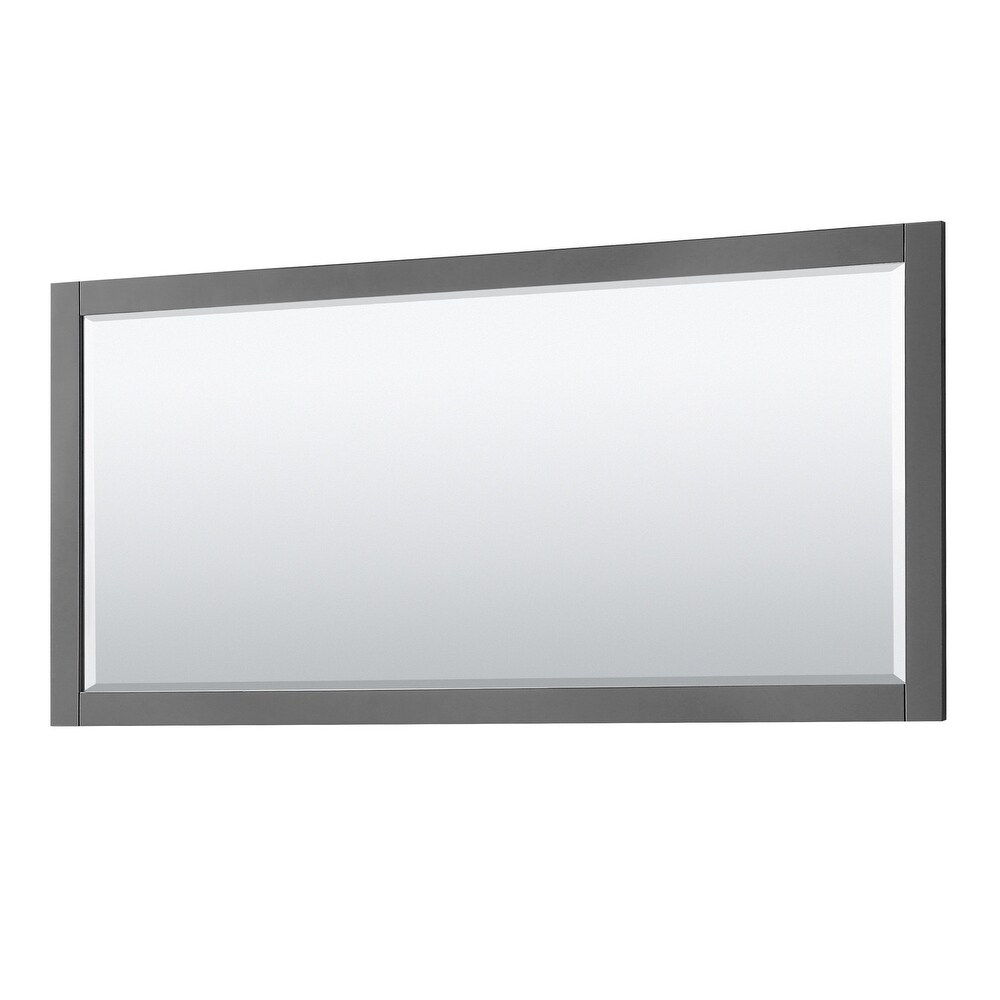 Avery 80 inch Double Vanity  Quartz Top  70 inch Mirror