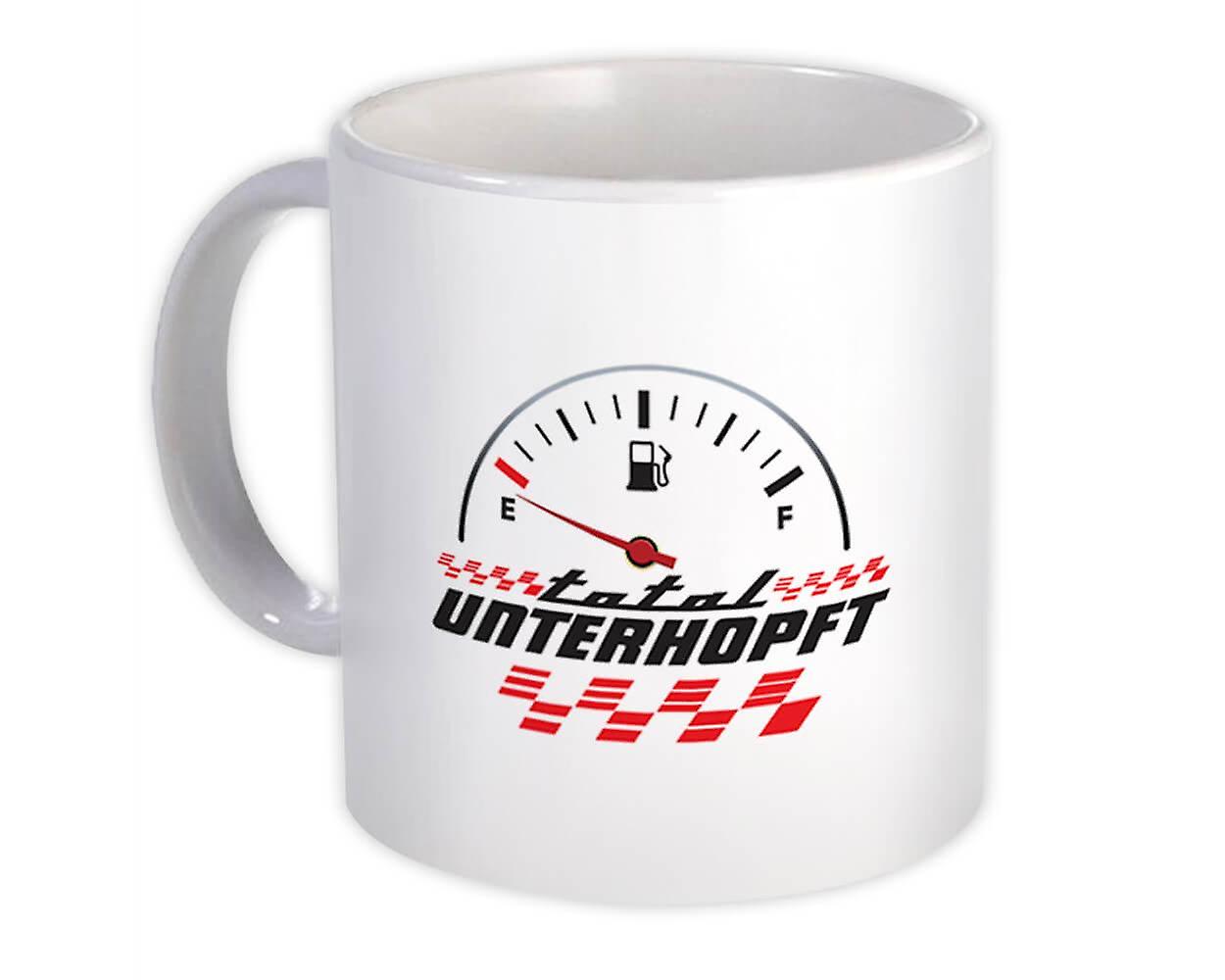 Gift Mug: Total Unterhopft Funny