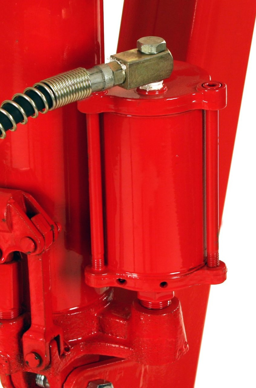 Dragway Tools 2 Ton Folding Air Hydraulic Engine Hoist Cherry Picker