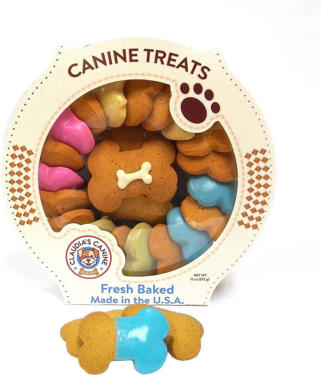 Claudia's Canine Bakery Carousel of Canine Party Bones Baked Dog Treats