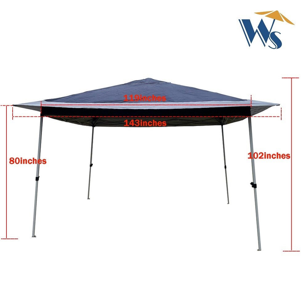 Outdoor Pop Up Gazebo Tent with Strong Steel Frame and Storage Bag