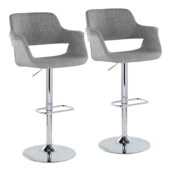 Carson Carrington Fauske Adjustable Bar Stool - Set of 2