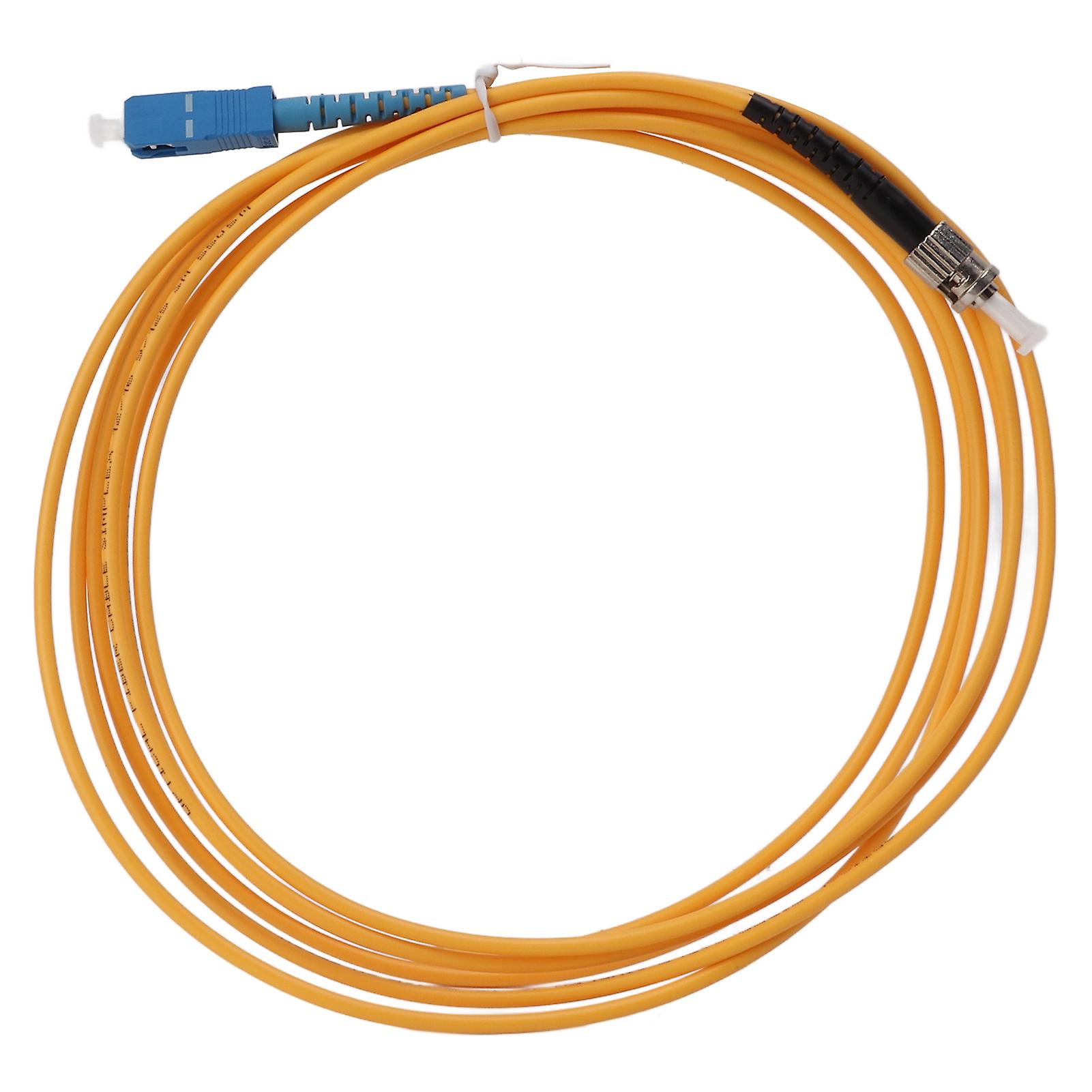 Fiber Optic Patch Cord 3meters Single Mode Single Core Excellent Material Advanced Technology Fiber Optic Jumper